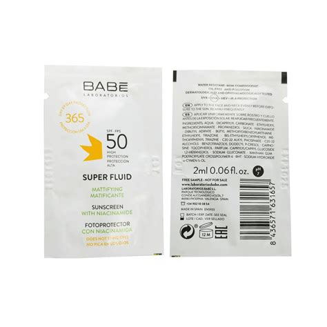 Babe Super Fluid Sunscreen Mattifying Spf Ml Promosyon R N Kozvit