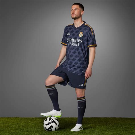 adidas Maillot Extérieur Real Madrid 23 24 Authentique Bleu adidas TN