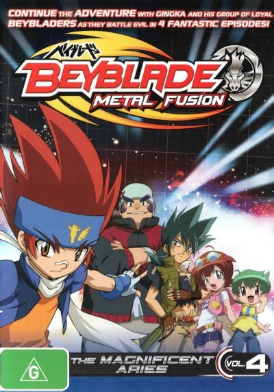 BEYBLADE METAL FUSION VOLUME 4 THE MAGNIFICENT ARIES NEW DVD EBay