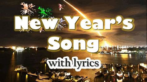 New Year's Song - It's A New Day with lyrics | Happy New Year ...