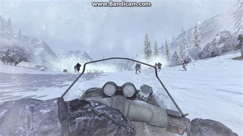 Call Of Duty Modern Warfare 2 Spec Ops Snowmobile Mission Youtube