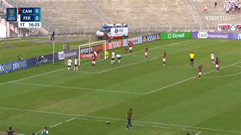 Veja como foi a vitória do Ferroviário sobre o Campinense pela Copa do