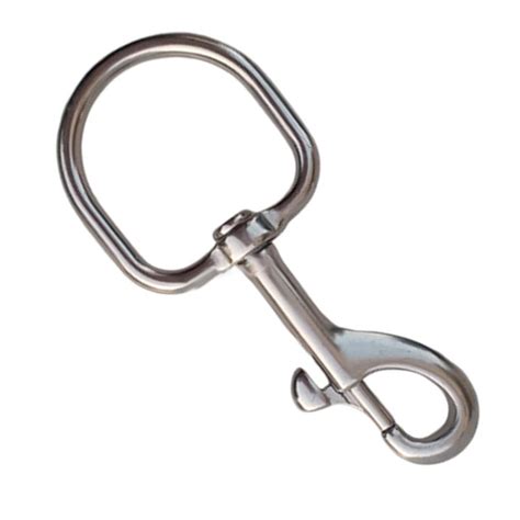 BCLONG Stainless Steel Swivel Eye Bolt Snap Spring Hook For Scuba