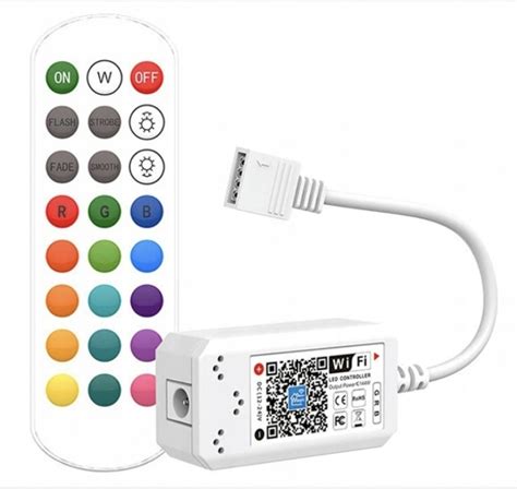 Sterownik Taśm LED RGB WiFi Android iOS Pilot RF WiFi RGBW Mini