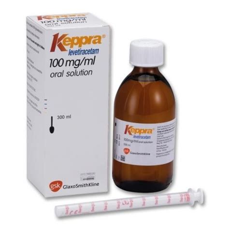 Buy Keppra Syrup For Seizures Treatment 300ml Delivered By