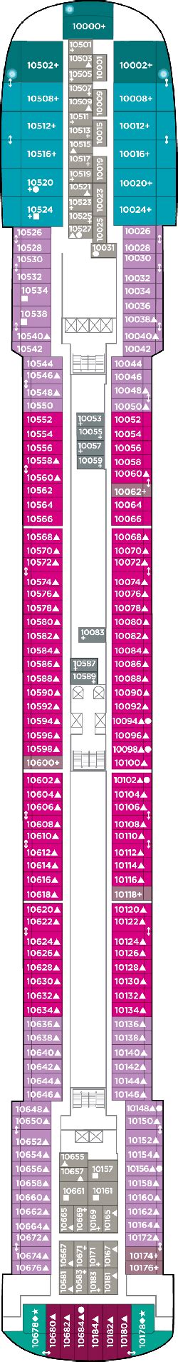 Pride Of America Deck Plans Norwegian Cruise Line Pride Of America