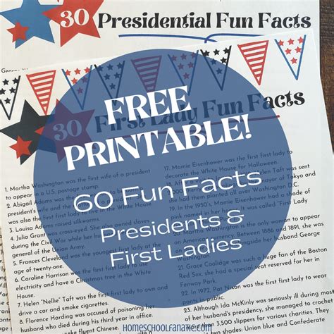 Presidential Fun Facts