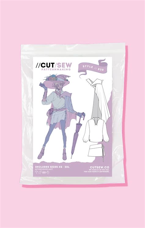 Taako And The Adventure Zone Cosplay Sewing Pattern Cutsew Cutsew