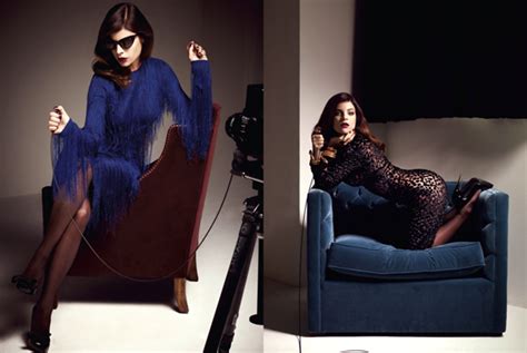 Julia Restoin Roitfeld In Tom Ford For V Magazine