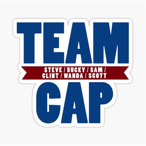 "TEAM CAP" Sticker for Sale by firewhiskey | Redbubble