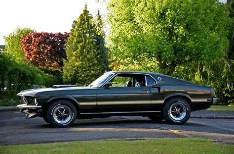 Ford Mustang Mach 1 351 4v 1969 Black Jade Classic Cars Muscle