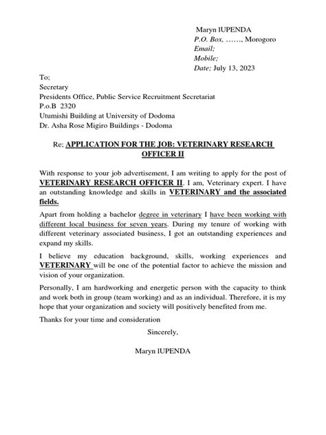 Sample Barua Pdf