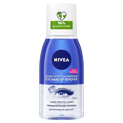 Buy Nivea Double Effect Eye Makeup Remover 125ml Online At Chemist Warehouse®