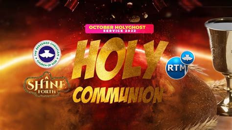 Rccg October 2022 Holy Communion Service Youtube