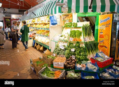fruit  vegetable stall    century oxford covered market