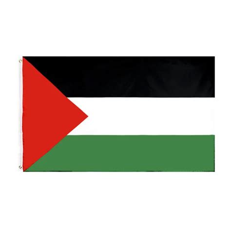 Palestine Palestinian Flag Ft X Ft Eyelets Premium Polyester Free