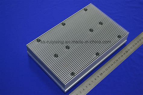 Customized Design Aluminum Profile Extruded Heatsink Cnc Machining