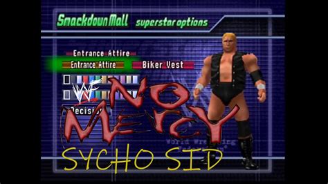 Sycho Sid Wwf No Mercy Caws Nmf No Mercy Federation Youtube