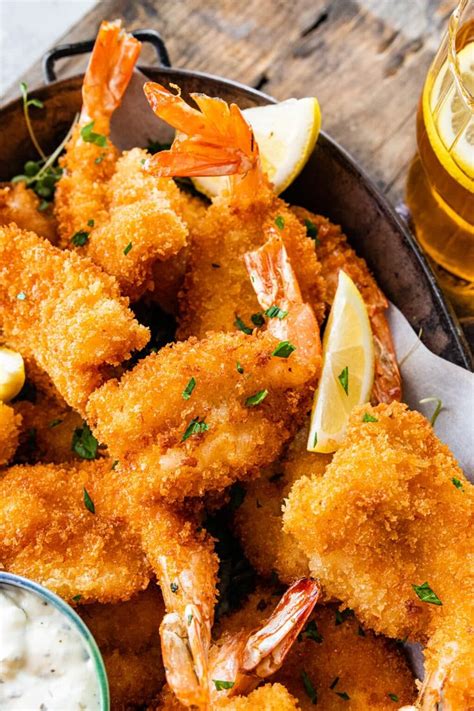 Easy And Crunchy Fried Butterfly Shrimp Recipe