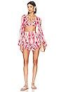 PatBO X REVOLVE Twist Bikini Top In Flamant REVOLVE