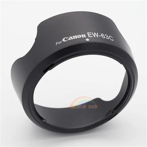 Ew 63c Lens Hood Bayonet Camera Lens Protector Ew63c For Canon Ef S 18