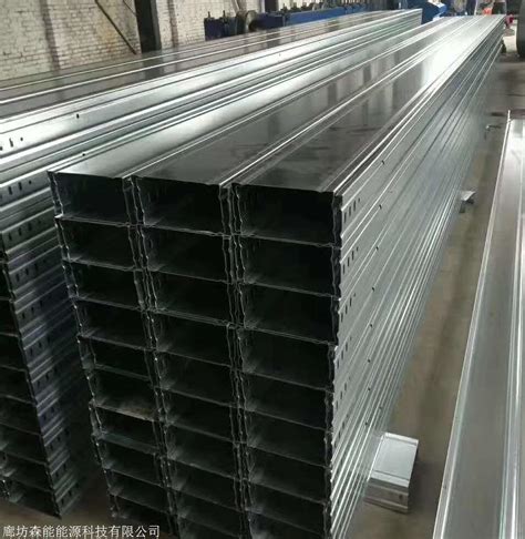 Galvanized C Type Channel Steel Beams C Purlin Steel Large Span Steel