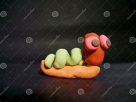 Clay Cartoon Characters Stock Image Image Of Lizard 220999457