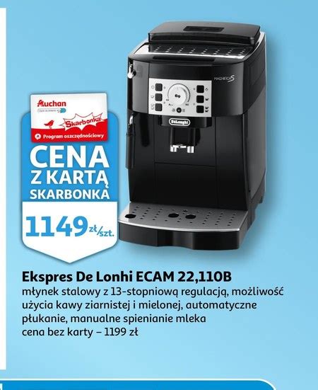 Ekspres Do Kawy De Longhi Promocja Auchan Hipermarket Ding Pl