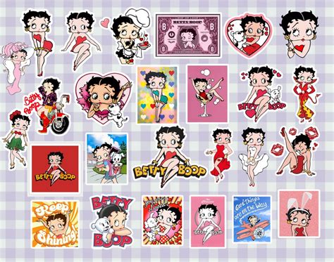 Betty Boop Sticker Betty Boop Decal Sticker Waterproof Vinyl Sticker