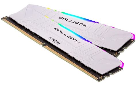 Memoria Crucial Ballistix Gb X Ddr Mhz Rgb Blanco Ultra