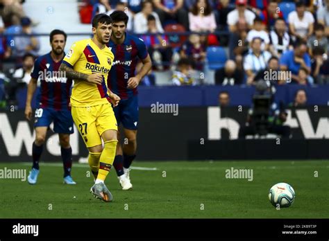 Perez Of Fc Barcelona During Spanish La Liga Match Between Levante Ud