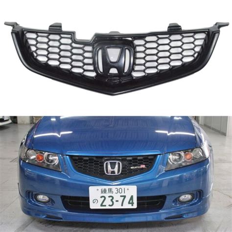 Sport Mesh Grill Grille Fits Jdm Acura Tsx Honda Accord Euro R 11 14 2011 2014 Ebay