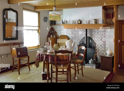 Inside A Traditional Dutch Village House Zuiderzee Open Air Museum