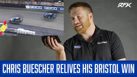 Chris Buescher Relives His Bristol Win Youtube