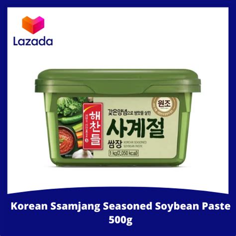 Korean Ssamjang Seasoned Soybean Paste 500g Lazada Ph