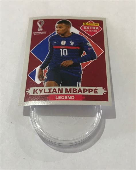 Figurinha Extra Do Kylian Mbapp Bord Legend Da Copa Do Mundo Do Qatar