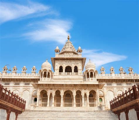 Ancient Jaswant Thada Cenotaph A Mausoleum For The Kings Of Marwar