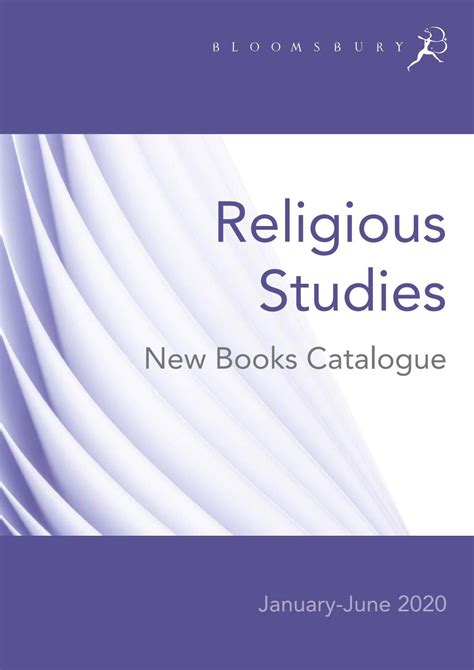 Religious Studies New Books Jan June 2020 By Bloomsbury Publishing Issuu