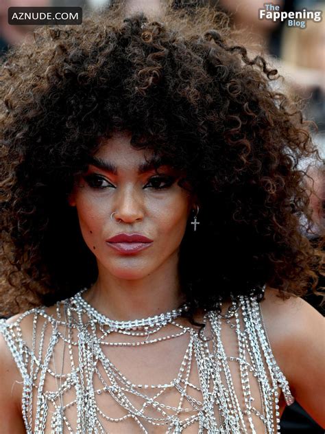 Leila Depina Flashes Her Sexy Nude Tits At Cannes Red Carpet AZNude