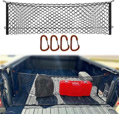 Amazon Truck Bed Envelope Style Mesh Cargo Net For Chevrolet