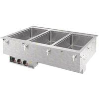 Vollrath 36400HD Modular Drop In Two Compartment Marine Grade Hot Food Well With Infinite