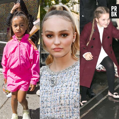 North West Lily Rose Depp Harper Beckham Enfants De Stars Qui