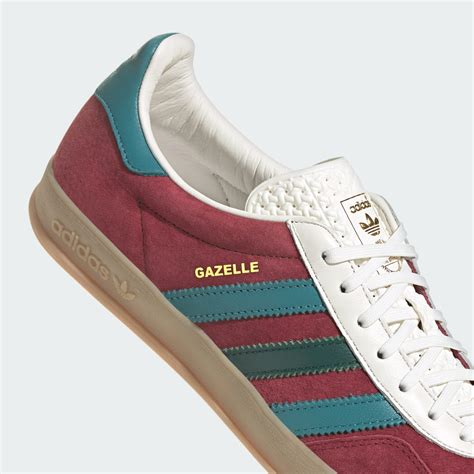 Adidas Gazelle Indoor Shoes Burgundy SatelliteStompers Adidas UAE