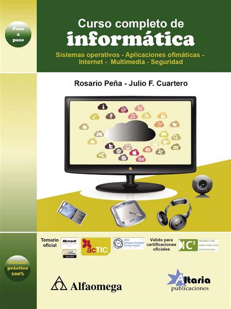 Curso Completo De Informática Niveles Básico Y Medio Rosario Peña