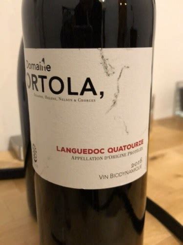 Domaine Ortola Languedoc Quatourze Vivino