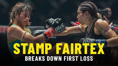 Stamp Fairtex Fight Look Back First One Championship Loss Youtube