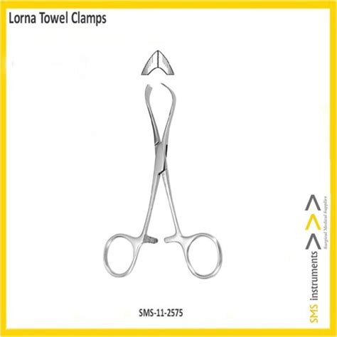 Lorna Towel Clamps Nazmed Sms Dental Instruments