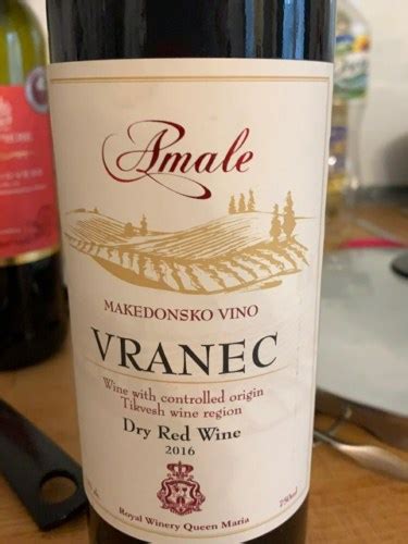 Royal Winery Queen Maria Amale Vranec Vivino Us