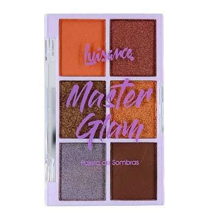 Paleta De Sombras Master Glam Luisance Shopee Brasil