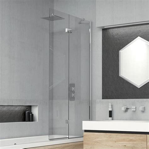 Kudos Inspire 6mm Rh Four Panel In Folding Bath Screen Westside Bathrooms